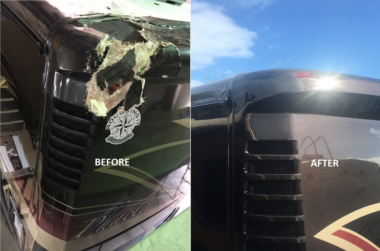 RV roof inspection and repair at EliteRV — FlexArmor coating specialists in Palmetto, FL